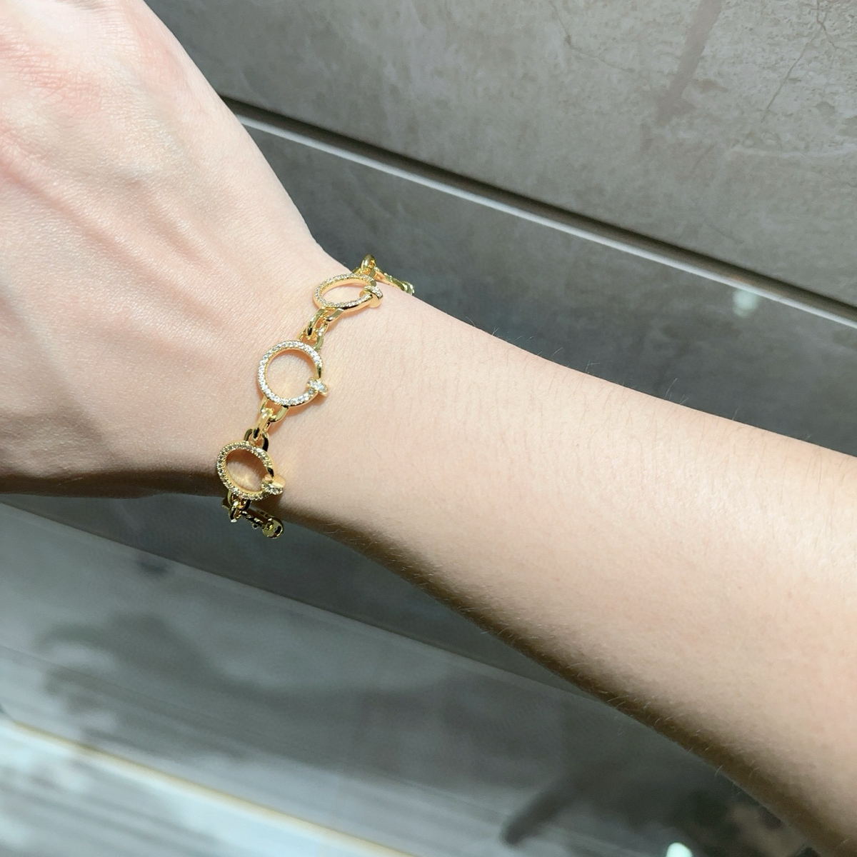 [Dawnora Jewelry Jewelry] LOVE&JUSTE BRACELET DIAMONDS