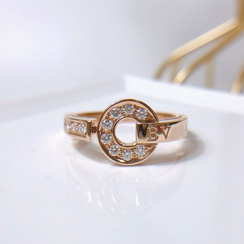 [Dawnora Jewelry]DREAM RING DIAMOND PINK GOLD