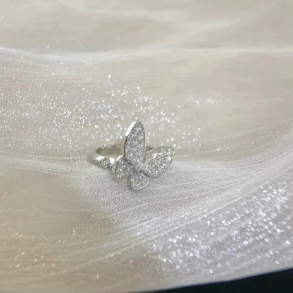 [Dawnora Jewelry]BUTTERFLY DIAMOND RING
