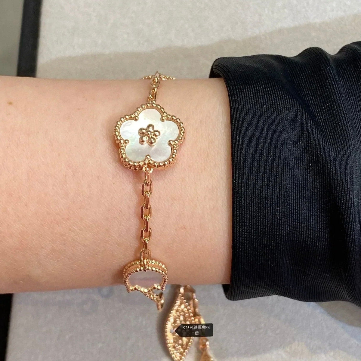 [Dawnora Jewelry]LUCKY SPRING 5 MOTIF BRACELET
