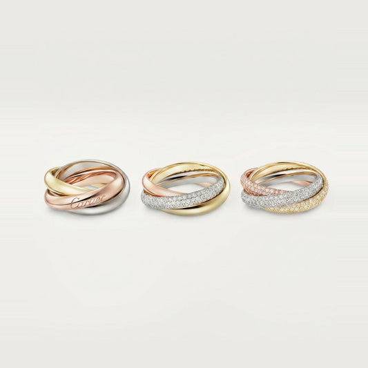 [Dawnora Jewelry]TRINITY 3.2MM RING COLLECTION