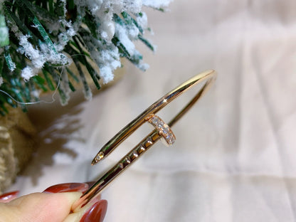[Dawnora Jewelry]JUSTE BRACELET 2.5MM DIAMONDS