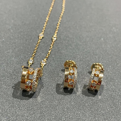 [Dawnora Jewelry]CHAIN MOVE ROMANE PEDAND NECKLACE