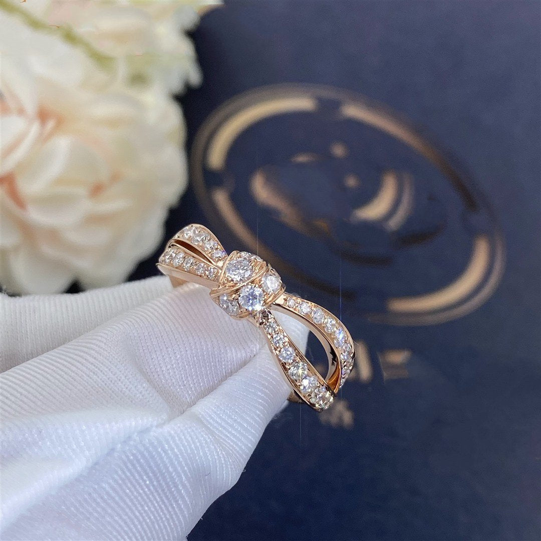 [Dawnora Jewelry]LIENS PINK GOLD DIAMOND RING