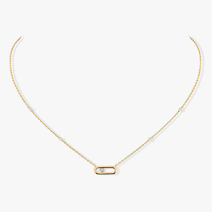 [Dawnora Jewelry]MOVE UNO DIAMOND NECKLACE